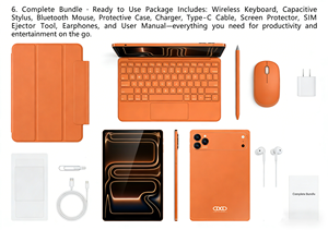 <span class=keywords><strong>Tablette</strong></span> Android 11 P17 PRO MAX, 11 pouces, 6 Go de RAM/128 Go de stockage, MTK, Wi-Fi, clavier, stylet, souris, batterie 5000 mAh, livraison rapide - Product Image 5
