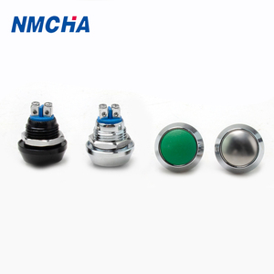 Mini 12mm bóng hình dạng điện Nút chuyển đổi không thấm nước kim loại push <span class=keywords><strong>button</strong></span> với 2NO chuyển đổi kết hợp IP65 mức 10A Max. current - Product Image 4