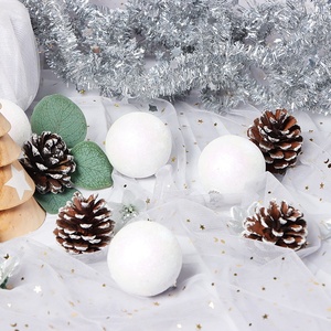 Adornos Navideños de Plástico de Alta Calidad, Diseño <span class=keywords><strong>Moderno</strong></span>, Bolas Colgantes para Árbol de <span class=keywords><strong>Navidad</strong></span>, Resistentes a Roturas e Impermeables, Juego de Bolas Navideñas al por Mayor - Product Image 6