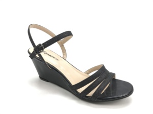 <span class=keywords><strong>Scarpe</strong></span> da sposa da donna con tacco alto da sposa sandali con spalline da <span class=keywords><strong>sera</strong></span> <span class=keywords><strong>per</strong></span> feste con zeppa in raso <span class=keywords><strong>per</strong></span> donna in gomma sintetica in tinta unita <span class=keywords><strong>scarpe</strong></span> estive - Product Image 3