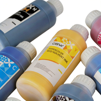 Encre éco-solvant haute concentration pour têtes d'impression Epson DX5 DX7 I3200, couleurs vives, anti-colmatage, pour tissus enduits, 1L 5L