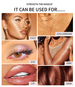 Brillo corporal <span class=keywords><strong>de</strong></span> alto brillo, resaltador suelto en <span class=keywords><strong>polvo</strong></span>, palo <span class=keywords><strong>de</strong></span> <span class=keywords><strong>hadas</strong></span> para brillo y brillo, maquillaje, contorno, rubor en <span class=keywords><strong>polvo</strong></span> - Product Image 4