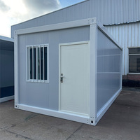Vente en gros de mini conteneurs d'expédition personnalisés Magasin de café 20 pieds 40 pieds Épicerie mobile préfabriquée pour immeuble de bureaux