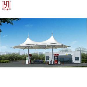หลังคาเมมเบรนโครงสร้างเมมเบรนของปั๊มน้ำมันกวางโจว ยี่จิน - Product Image 5