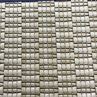 Tela Tejida de Cuero, Cinta Plana y Cordón, Tejido de Cesta, Tapicería para Asientos de Coche, Material de Acabado Interior Resistente a las Arrugas