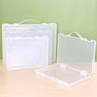 YUZMEI OEM ODM - Estuche para Documentos con Asa, Organizador de Archivos A5 A4, Carpeta, Caja de Almacenamiento de Cuero y Plástico, Organizador de Documentos de Oficina