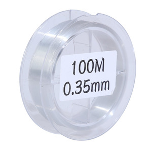 Ligne de pêche en nylon claire et colorée du japon, <span class=keywords><strong>fil</strong></span> de pêche en eau douce et salée de 100m - Product Image 1