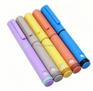 60IU Adjustable <b>Refillable</b> Skin Care Dosing Applicator <b>Pen</b> Reusable Plastic Body Portable Precise Metering Cosmetic Device - Product Image 4