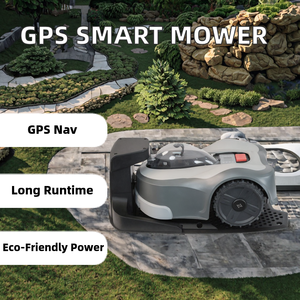 GPS Navigation par satellite <span class=keywords><strong>Tondeuse</strong></span> à gazon industrielle robotisée 4 temps électrique sans fil 1000mm autopropulsée avec puissance 1500W - Product Image 2