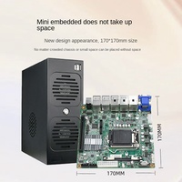Motherboard Server Industri Mini-ITX Eip EITX-7500 DDR4 Baru, Mendukung Jaringan Ganda, Mendukung Pentium Celeron Core Generasi ke-10
