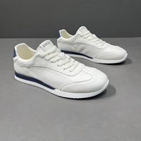 Chaussures d'entraînement allemandes plates en cuir pleine fleur de style européen, légères et luxueuses, pour hommes, nouvelles, polyvalentes, sportives et décontractées
