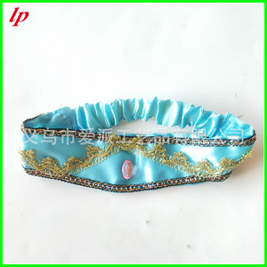 Diadema azul de princesa Lp con diamantes de imitación para disfraz de Halloween, accesorios para niños - Product Image 3