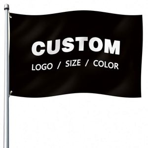 All Color Wholesale 150D Polyester Flying Customized Logo Printing 3*5ft Custom <b>Flags</b> - Product Image 1