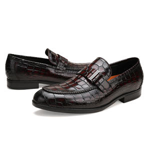 Chaussures en cuir Oxford pour hommes, usage professionnel : chaussures en cuir véritable confortables et respirantes - Product Image 5