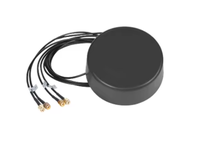 Antenne combinée 5G 4-en-1 à gain élevé Sub-6GHz 2x2 MIMO Main Div. Boîtier d'antenne externe étanche à fixation par vis pour routeur IoT