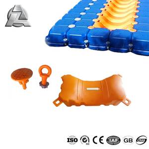 Flottabilité du baril flottant supérieure à <span class=keywords><strong>trois</strong></span> cent <span class=keywords><strong>soixante</strong></span> kilogrammes par mètre carré, couleur orange, bloc ponton en forme de U - Product Image 2