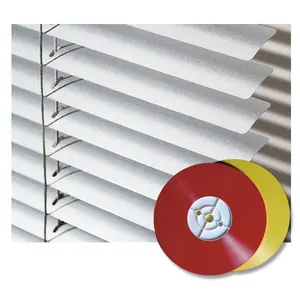 100% fenêtres opaques stores à l'intérieur horizontale floral stores kits pavillon jalousi haute qualité stores lamelles bobine pour hôtel - Product Image 1