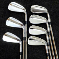 Clubs de golf en fer usinés par CNC, style lame forgée, sensation et contrôle améliorés pour les golfeurs avancés