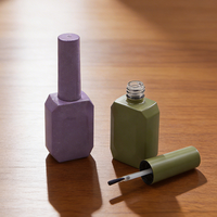 Échantillon personnalisé du fabricant, style luxe, flacon vide pour vernis gel 10ml 15ml, emballage cosmétique unique, gravure pour vernis à ongles et mascara