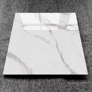 Carreaux En <span class=keywords><strong>Gros</strong></span> De Sol Pour Maison Carreaux De Sol 60x60 Azulejos De Porcelana Blanca Pulida Para Sala De Estar - Product Image 1