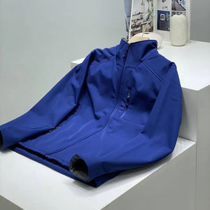 Veste Softshell pour Hommes Manteau <span class=keywords><strong>de</strong></span> <span class=keywords><strong>Combat</strong></span> Imperméable Uniforme Fans <span class=keywords><strong>de</strong></span> <span class=keywords><strong>Sport</strong></span> Veste Tactique Extérieure Col Montant Veste Décontractée - Product Image 4