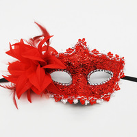 Masque de mascarade en dentelle pour femmes, style vénitien, PVC + dentelle, masque pour les yeux pour Halloween, pour les fêtes de carnaval, noir, grand format (16x11cm, 12 couleurs)
