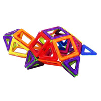 Wellbbplay Juego de 128 Piezas de Bloques de Construcción Magnéticos
