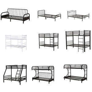 Двуспальная двухъярусная кровать в американском стиле, общежитие с металлической рамой, двухъярусная кровать - Product Image 6