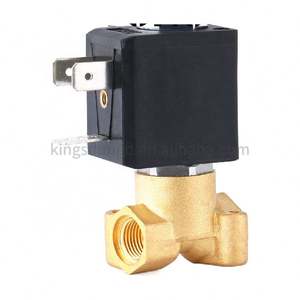 Cánula normalmente cerrada de 3mm N/C 2/2 vías AC 230V G1/8 'generador de aire de vapor de latón válvula solenoide de agua cafeteras - Product Image 2