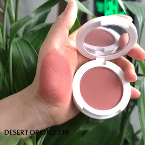 Blush Wholesale Low Moq Custom Contour Blush Vegan Cruelty Free Pressed Powder Palette Private Label Cheek Pink Makeup Blush Blusher