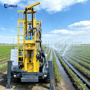 Perforadora hidráulica de pozos de agua de 260m, 300m, 400m con neumáticos y motor diésel para perforación de roca, ideal para el mercado africano. - Product Image 6