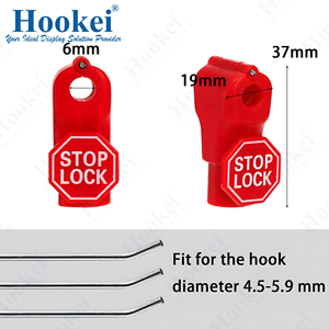 Hookei <span class=keywords><strong>EAS</strong></span> hiển thị an ninh dừng khóa Pegboard móc PEG ổ khóa - Product Image 3