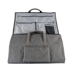 Sac de voyage pliable pour costume homme avec fermeture éclair et compartiment à chaussures - Product Image 6