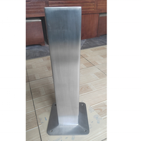 DHTONG Coude en acier inoxydable 304 à tête carrée, pièces d'emboutissage de précision pour soudure de tuyaux de 30 mm, personnalisables