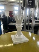 Machine de découpe de mousse à cinq côtés Rongchi, moteur pas à pas haute vitesse, découpeuse d'éponge de qualité industrielle