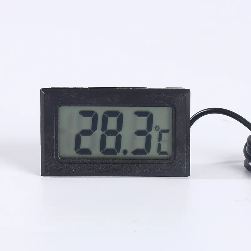 High Sensitive Water Temperature Sensor LCD Screen Digital Aquarium Fish Tank Waterproof Thermometer