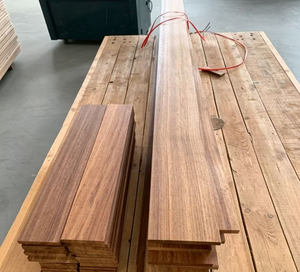 <span class=keywords><strong>Plancher</strong></span> en teck d'Amérique du Sud haute densité, revêtement en cumaru, imperméable, anti-termites, pour extérieur. - Product Image 4