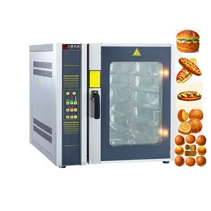 BCR-8D Elite Serie Commerciële Bakkerij Oven Met Geavanceerde Convectie Voor Brood, Baguettes 5/8/10/12 Lade Elektrische Of Gas Optie