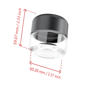 Frasco de vidrio multifuncional resistente a los niños de alta calidad 90mL 3,17 oz para almacenamiento de alimentos - Product Image 2