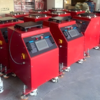 Machine de test de suspension automobile de haute qualité avec écran LCD 7 pouces, détecteur de bruit anormal, outil de diagnostic, simulateur de châssis routier 5000KG
