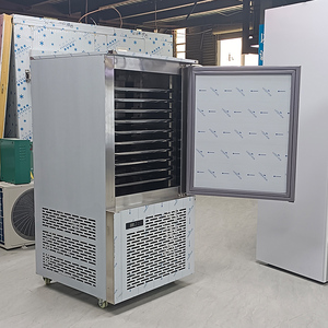 10 khay dung tích lớn -40 ° Tủ đông nhanh làm lạnh bằng khí, dùng cho hải sản, há cảo gà, thịt, làm lạnh sốc, tủ đông đông lạnh - Product Image 2