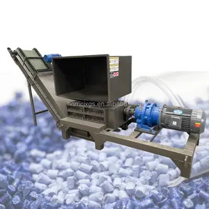 Recycle and re-use scrap Plastic EPS foam shredder Polystyrene crushing machine with 10 to 20 mm flakes