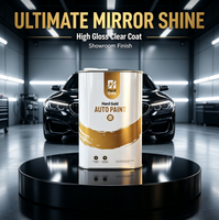 Vernis acrylique transparent haute brillance pour voiture, résistant aux UV, à prix de gros, pour la réparation et la retouche automobile