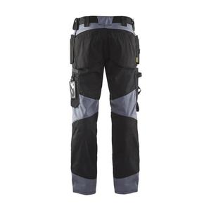 BLAKLADER - 155518609994C60 Pantalon Craftsman Noir/Gris-PANTALON DE TRAVAIL EAN 7330509591048 PANTALON DE TRAVAIL CARGO - Product Image 2