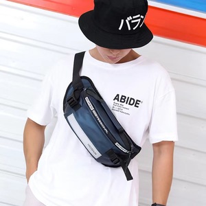 הליכה פאני חבילת PU Crossbody מותניים תיק רץ חגורת Bum תיק היפ פאני חבילת בד אישה איש עם רצועה מתכווננת עבור טיולים - Product Image 6