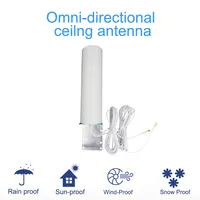 Routeur sans fil externe longue portée MIMO 20KM LTE 5G 4G Antennes Wifi pour téléphones mobiles Matériel ABS Antenne verticale