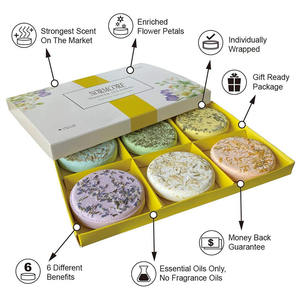 Oem Label pribadi <span class=keywords><strong>Tablet</strong></span> mandi garam organik Vegan Lavender <span class=keywords><strong>Bath</strong></span> Bombs santai Aromaterapi Shower Steamer - Product Image 3