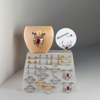 Anneaux de piercing pour mamelons en acier inoxydable, araignée, abeille, serpent, barre pour mamelons, bijoux de corps tendance pour femmes et hommes
