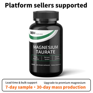 แคปซูลแมกนีเซียมทอรเอต OEM  คลังสินค้า FBA ออกแบบอย่างมั่นคง จัดหาสินค้าจำนวนมากได้  รองรับการทดสอบ COA สำหรับผู้ค้าปลีกทั่วโลก - Product Image 2