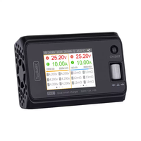 Chargeur intelligent double canal ToolkitRC M6D V3 DC 500W 1S-6S avec équilibrage précis et charge rapide pour batterie lithium de voiture RC FPV